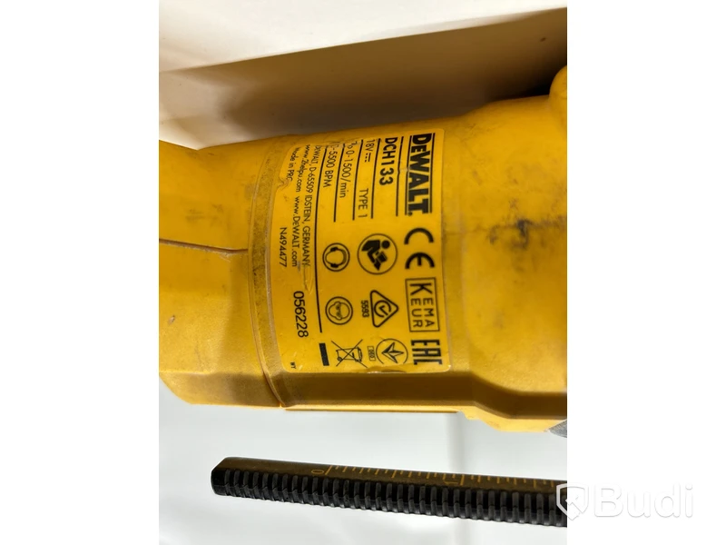 6 st elhandmaskiner Dewalt
