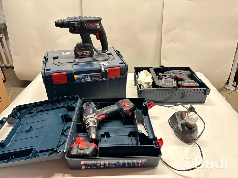 3 st elhandmaskiner Bosch Professional