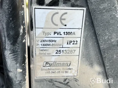 Stoftavskiljare Pullman PVL 1300 A & skottkärra