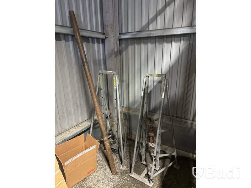 Kabelbock med hydrauliska domkrafter