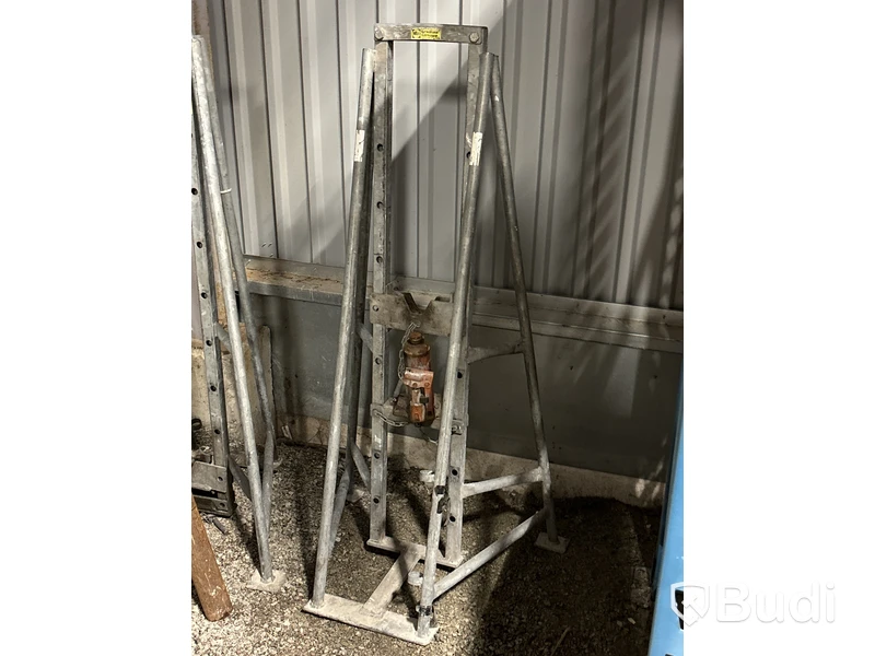 Kabelbock med hydrauliska domkrafter