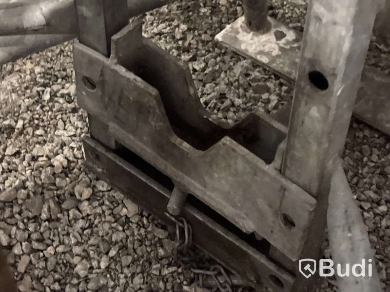 Kabelbock med hydrauliska domkrafter