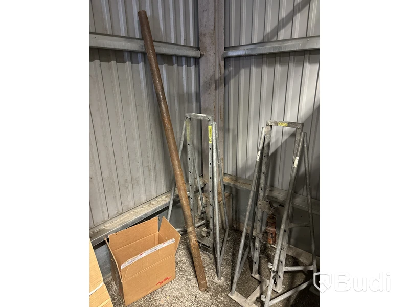 Kabelbock med hydrauliska domkrafter
