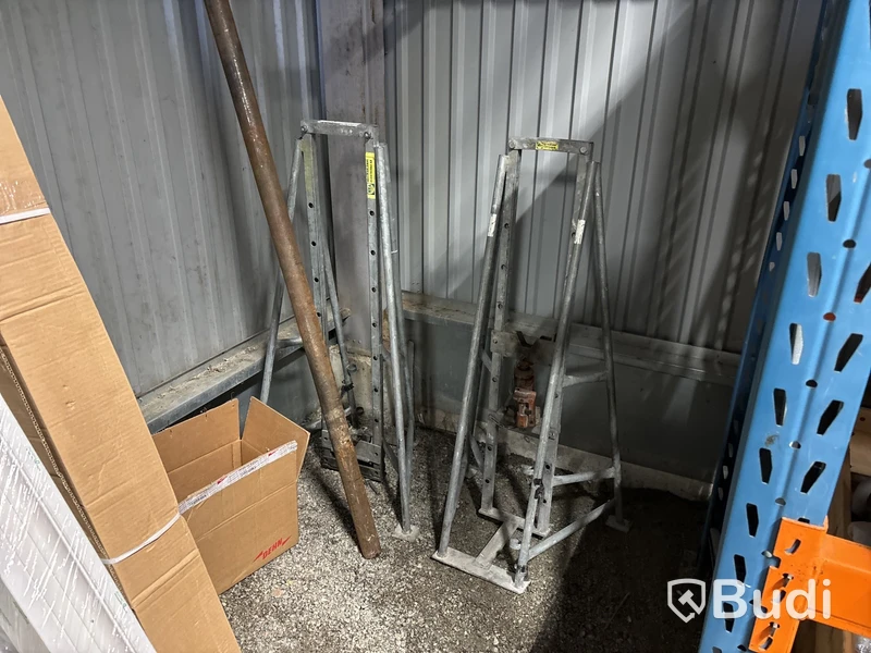 Kabelbock med hydrauliska domkrafter
