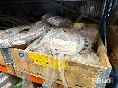 Stort parti elkabel, flexrör & kabelstegar m.m