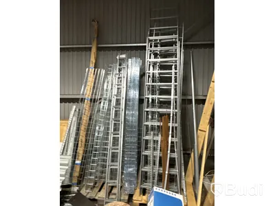 Stort parti elkabel, flexrör & kabelstegar m.m
