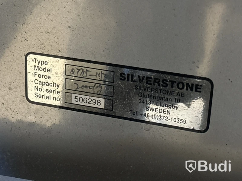 Palldragare Silverstone 2000 kg