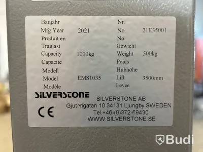 Semi-elektrisk handstaplare Silverstone EMS 1035