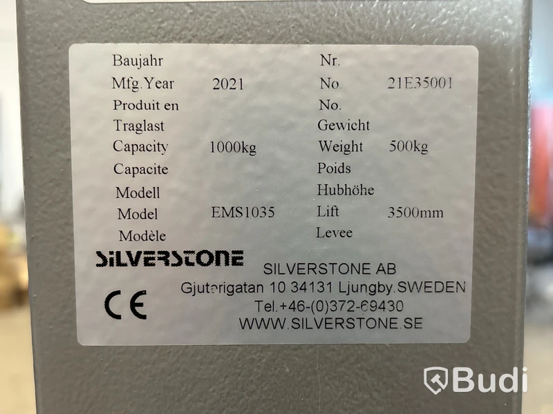 Semi-elektrisk handstaplare Silverstone EMS 1035