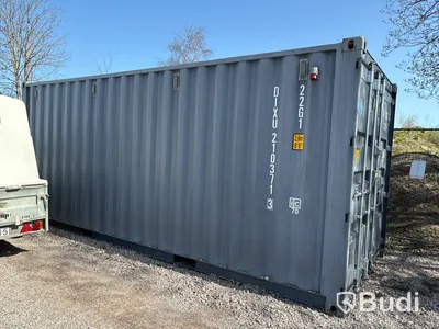 20 fots isolerad container