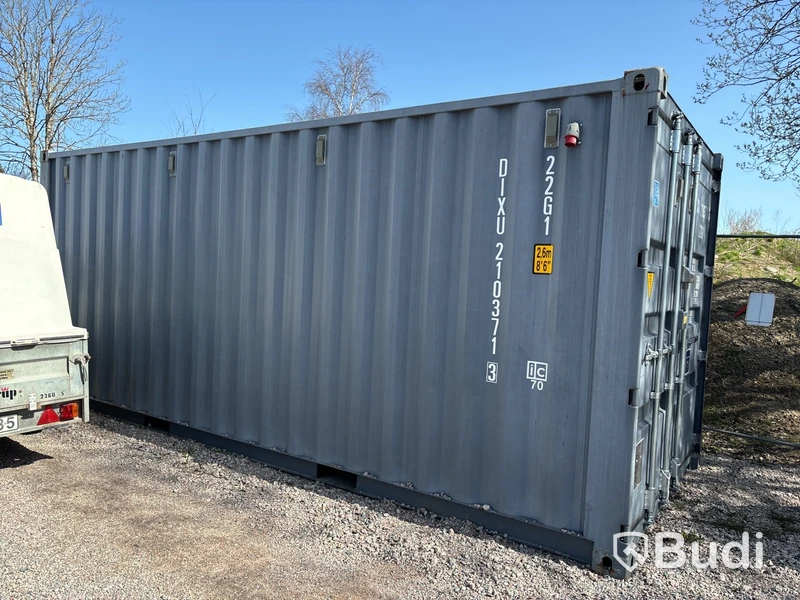 20 fots isolerad container