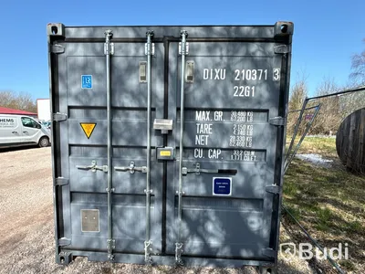 20 fots isolerad container