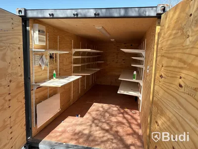 20 fots isolerad container