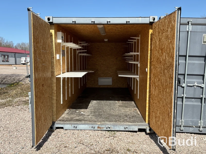 20 fots isolerad container