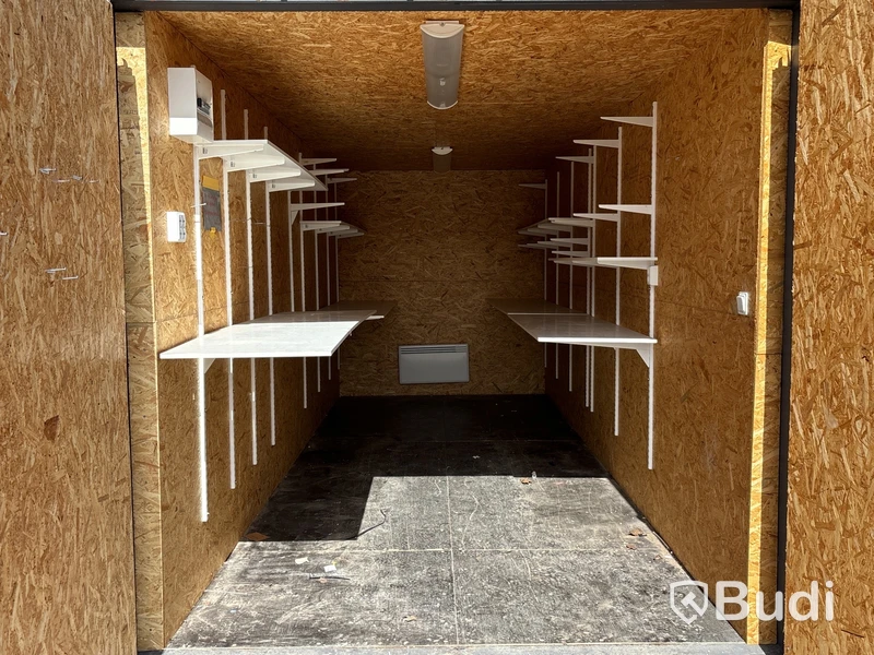 20 fots isolerad container