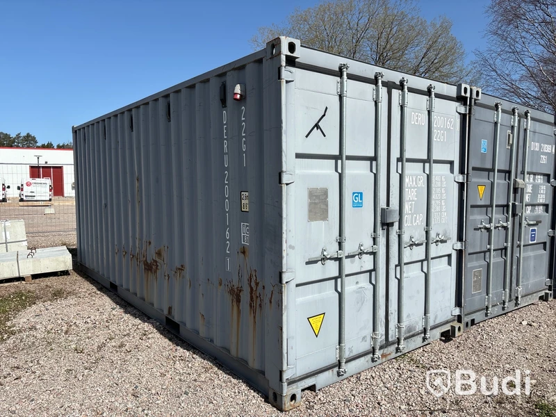20 fots isolerad container