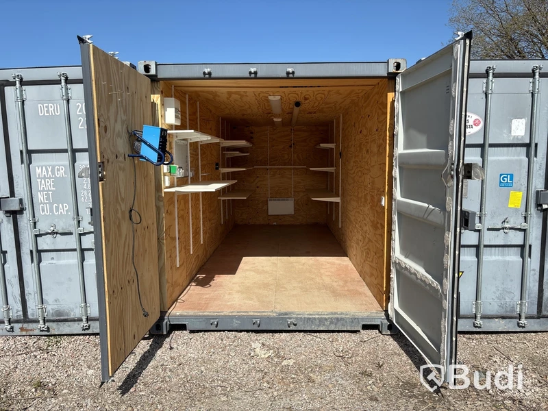20 fots isolerad container