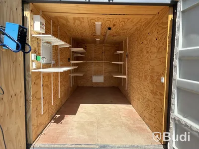20 fots isolerad container