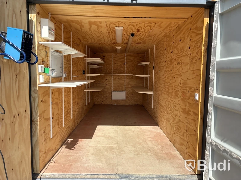 20 fots isolerad container