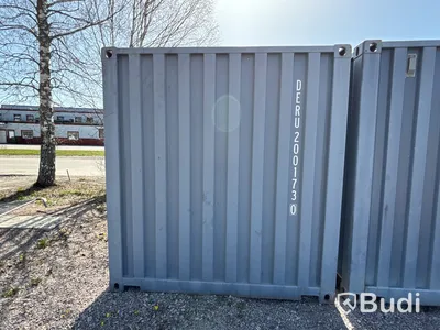 20 fots isolerad container inklusive innehåll