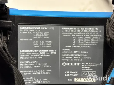 Installationstestare Elit EuroMaster E3