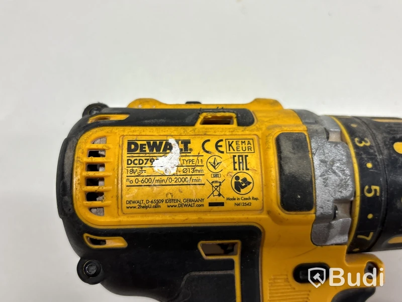 7 st elhandmaskiner Dewalt