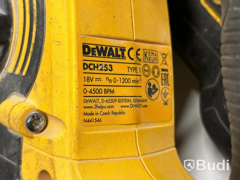7 st elhandmaskiner Dewalt