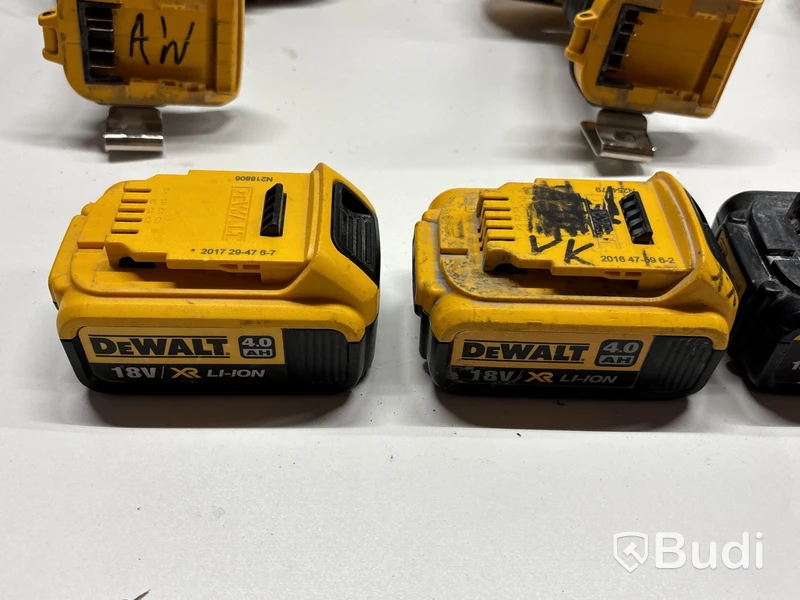 7 st elhandmaskiner Dewalt