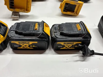 7 st elhandmaskiner Dewalt