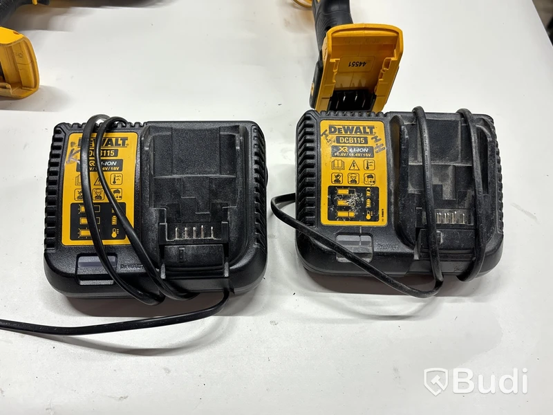 7 st elhandmaskiner Dewalt