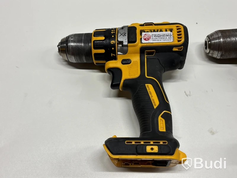 7 st elhandmaskiner Dewalt