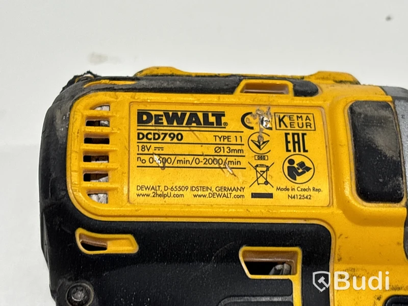 7 st elhandmaskiner Dewalt