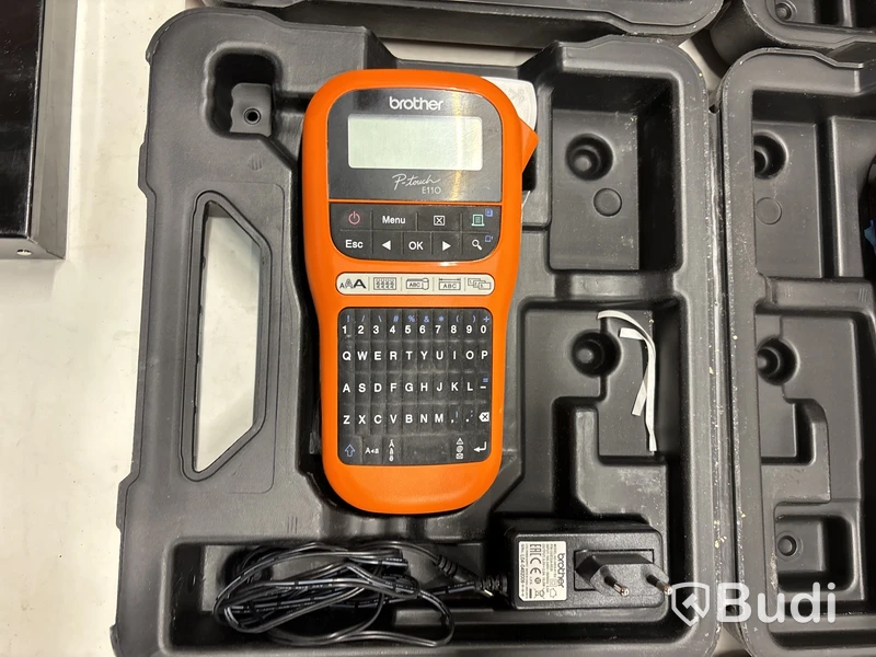 6 st etikettskrivare Brother P-Touch E110