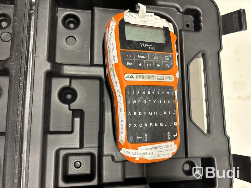 6 st etikettskrivare Brother P-Touch E110