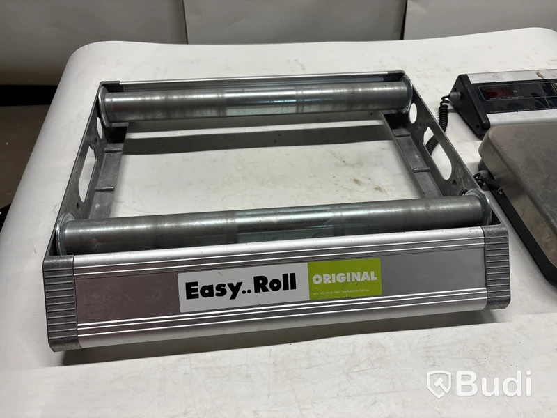 Avrullningsvagga Easy Roll & digitalvåg Soehnle