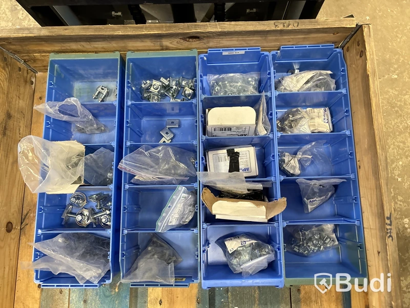 Parti blandat elmaterial - 12 pallar