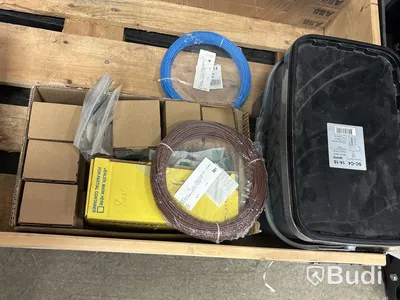 Parti kabel & blandat elmaterial - 12 pallar