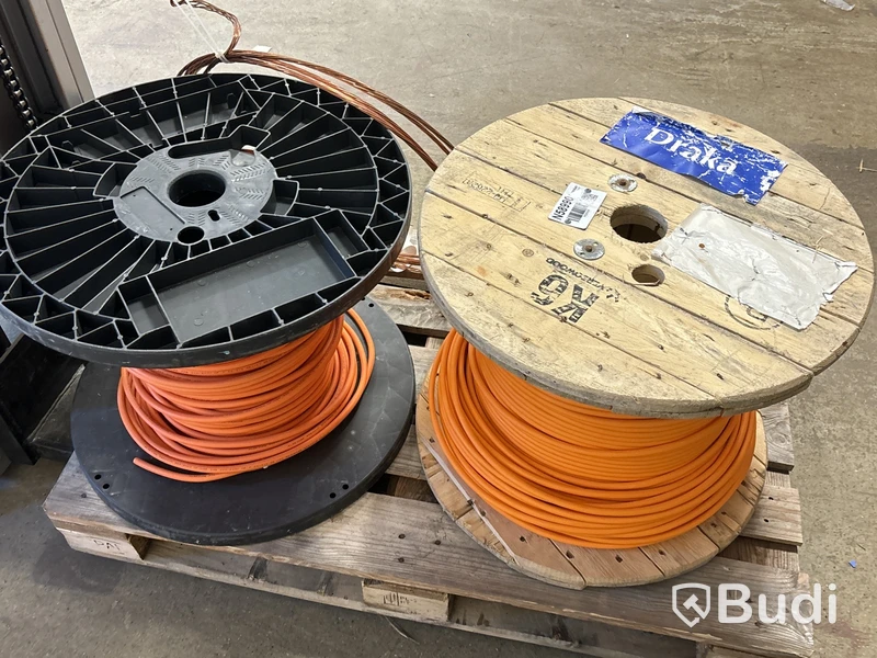 Parti kabel & blandat elmaterial - 12 pallar