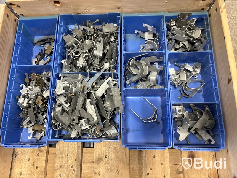 Parti kabel & blandat elmaterial - 12 pallar