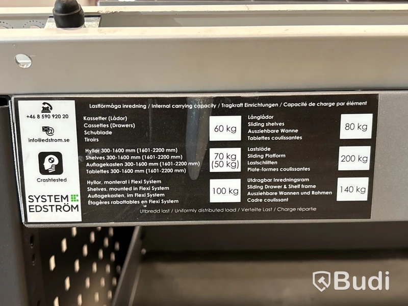 Inredning till skåpbil System Edström