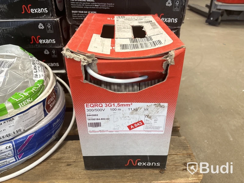 Parti elkabel 3G 1,5 mm²