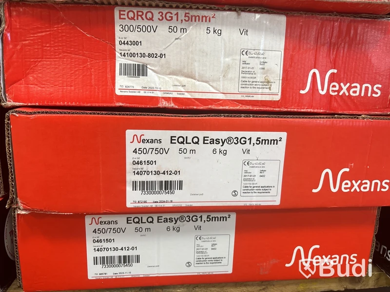 Parti elkabel 3G 1,5 mm²