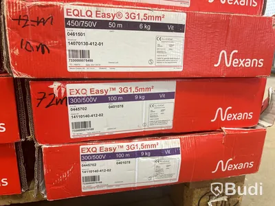 Parti elkabel 3G 1,5 mm²