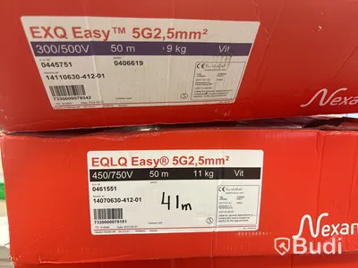 Parti elkabel 5G 1,5 & 2,5 mm²