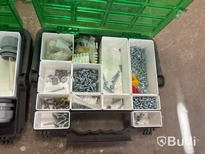 Elinstallationslådor med innehåll