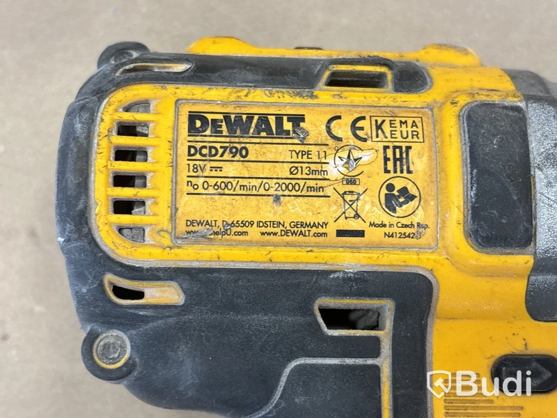 6 st elhandmaskiner Dewalt
