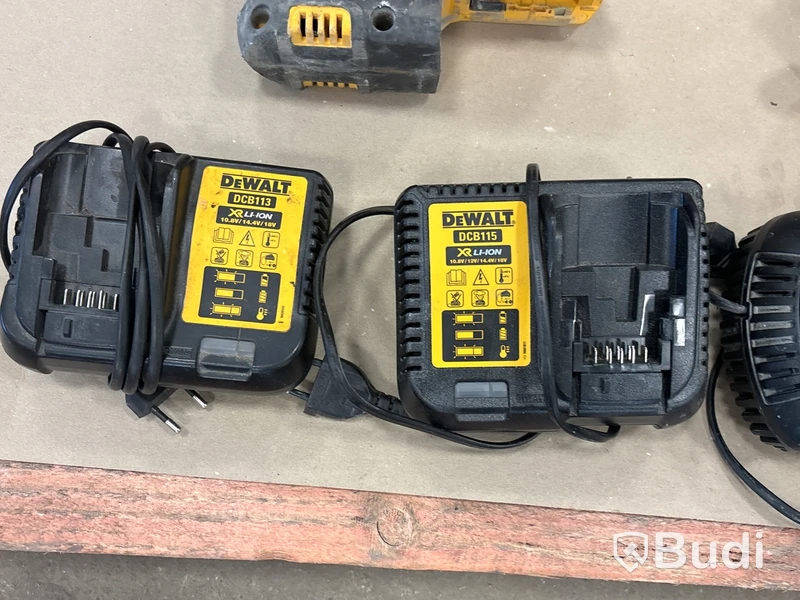 6 st elhandmaskiner Dewalt