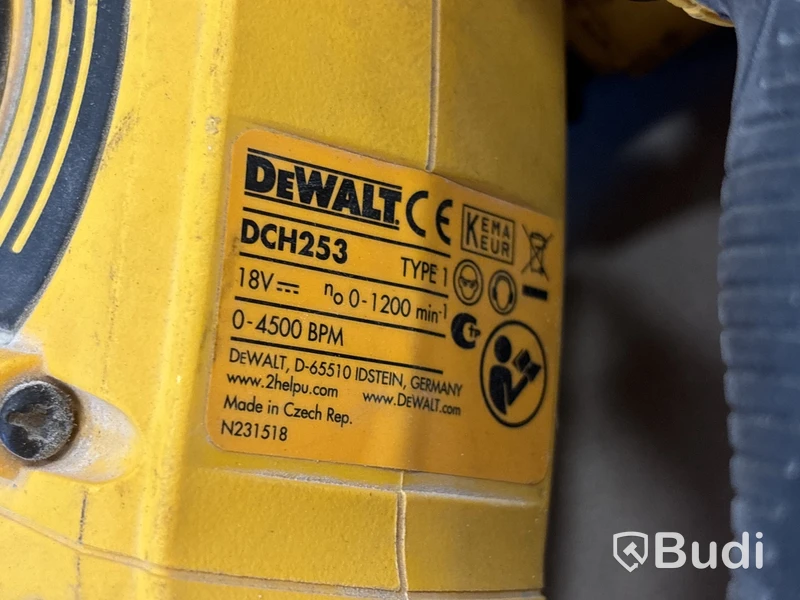 6 st elhandmaskiner Dewalt