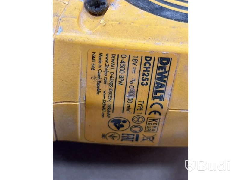 6 st elhandmaskiner Dewalt