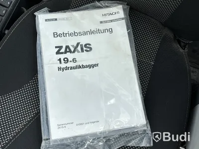 Bandgrävare Hitachi ZX19-6 | 146,5 h | 2019